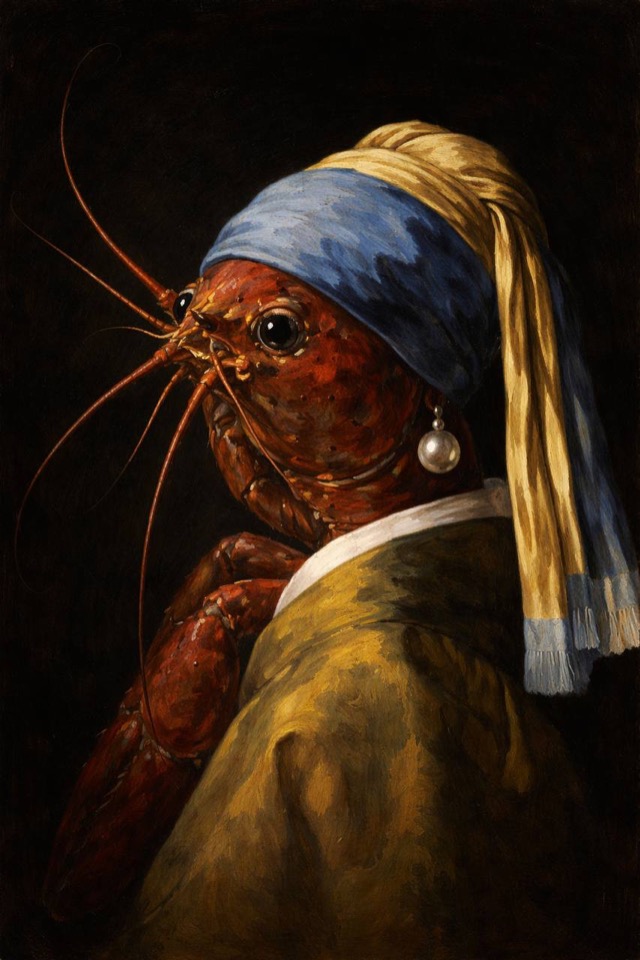 Lobster with a Pearl Earring